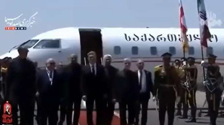 Mikheil Kavelashvili has arrived in Iran