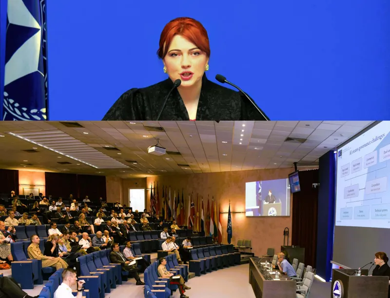 Dr. Khatuna Burkadze delivered a lecture on AI at the NATO Defense College