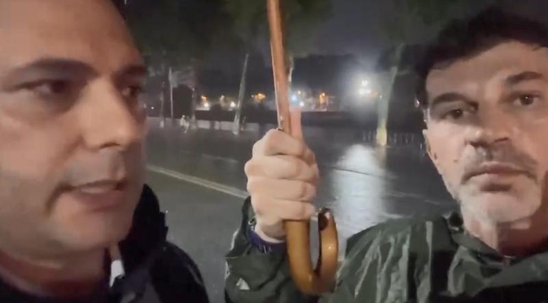 大雨在第比利斯造成问题