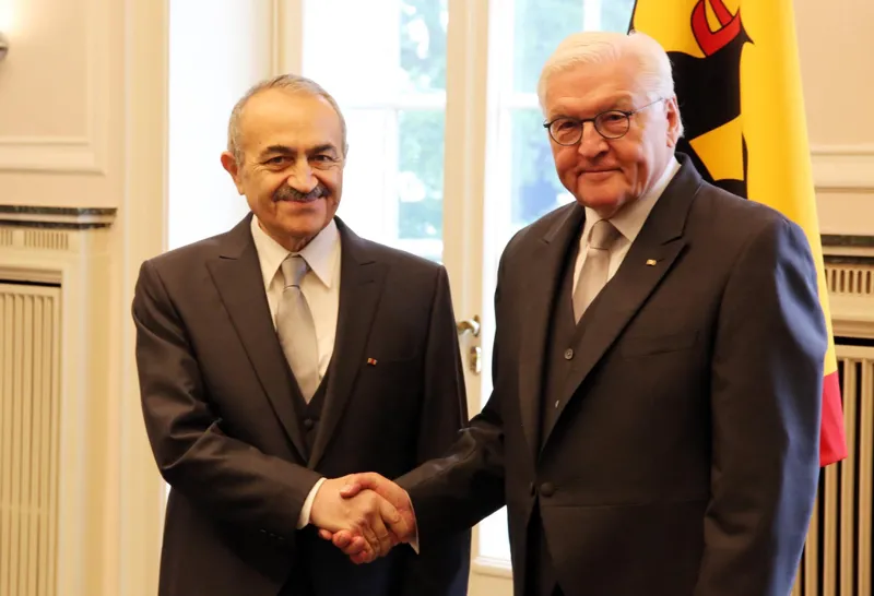 Georgian Ambassador to Germany, Alexandre Kartozia, presents his credentials to President of Germany