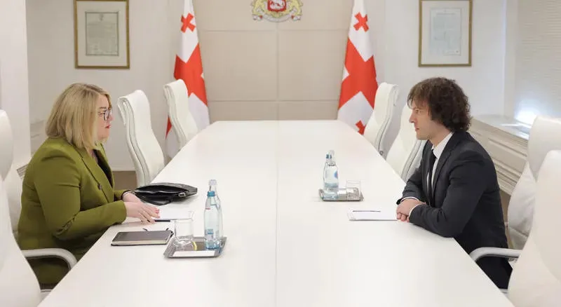 Irakli Kobakhidze met with Acting U.S. Ambassador Amy Diaz