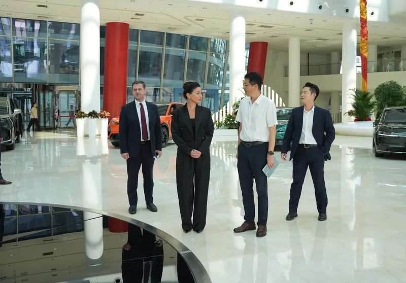 Ministry of Economy – The Minister presented a study on potential for establishing an electric vehicle plant during meeting with Chinese automaker, as well as export potential