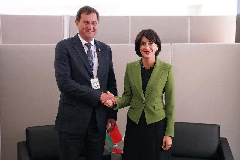 Maka Botchorishvili meets with Foreign Minister of Belarus