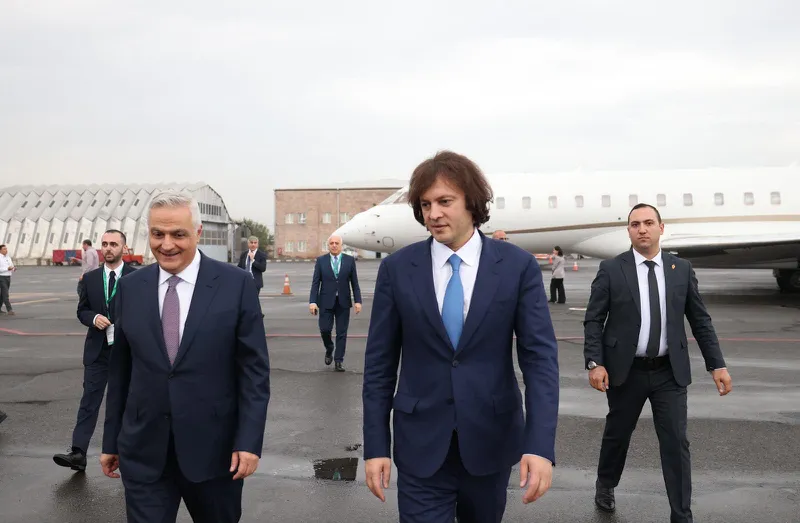 Irakli Kobakhidze arrives in Armenia to participate in 17th Conference of the Parties to the UN Convention on Biological Diversity