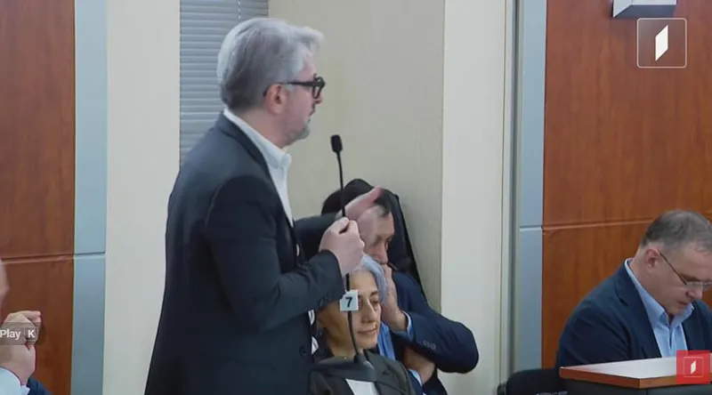 Nika Gvaramia to Archil Gorduladze: If anyone thinks the word “catastrophe” is an insult, let him study well at school - it is not my problem. You have written “sabotage” and “traitor” 37 times - that is an insult!