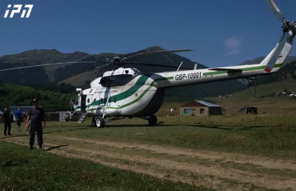 სვანეთში დაკარგული არასრულწლოვნის საძიებო სამუშაოებში ვერტმფრენი ჩაერთო