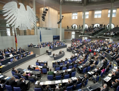 რუსეთის უკრაინაში შეჭრის საპასუხოდ გერმანიის ბუნდესტაგმა 100 მილიარდი ევროს ოდენობის თავდაცვის ფონდი შექმნა