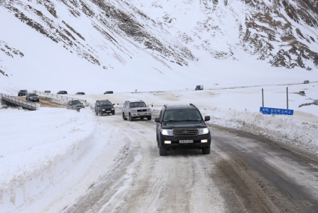 გუდაური(ფოსტა)-კობის მონაკვეთზე მსუბუქი ავტოტრანსპორტის მოძრაობა აღდგა