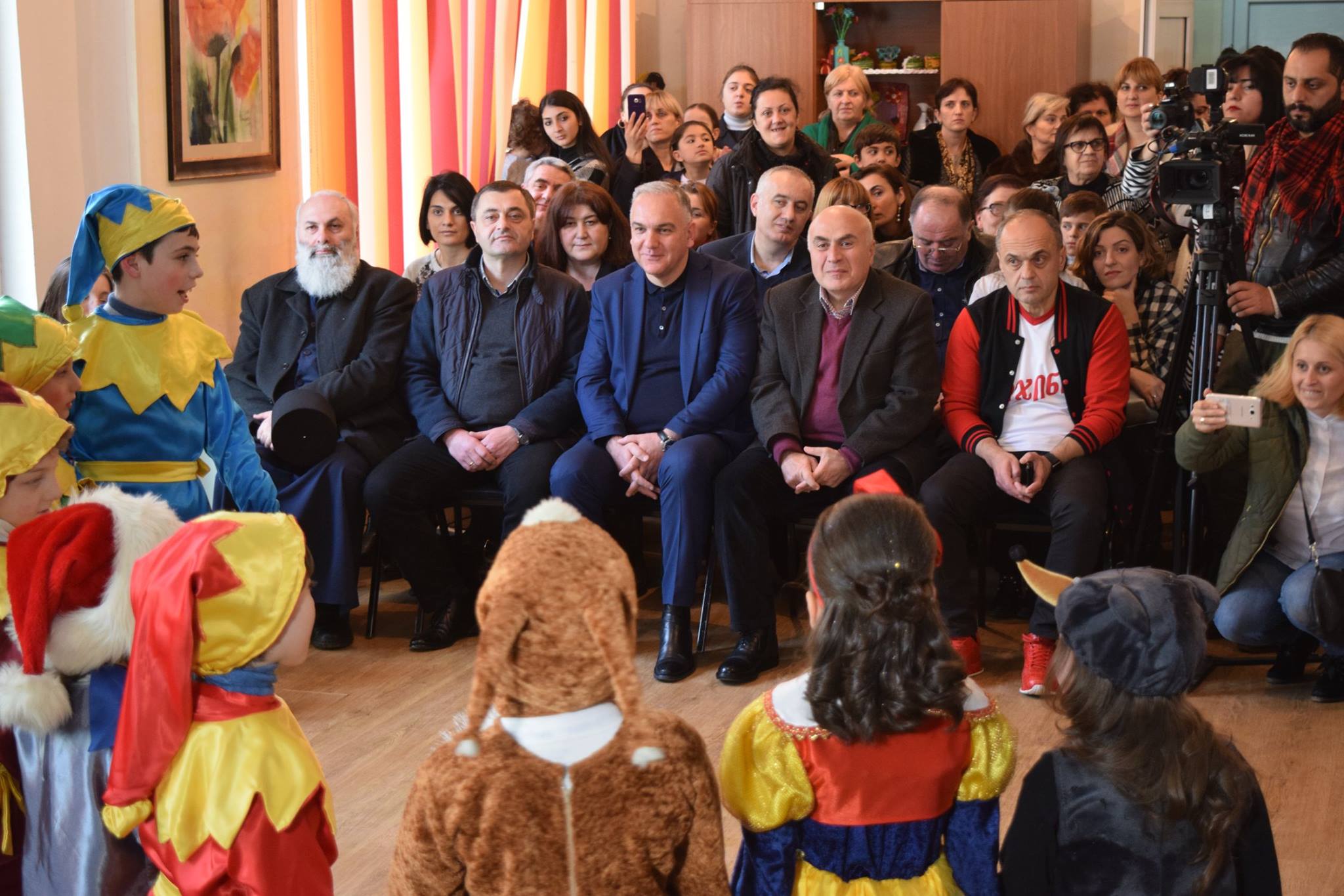 რუსთავის შშმ პირთა დღის ცენტრში ღონისძიება გაიმართა