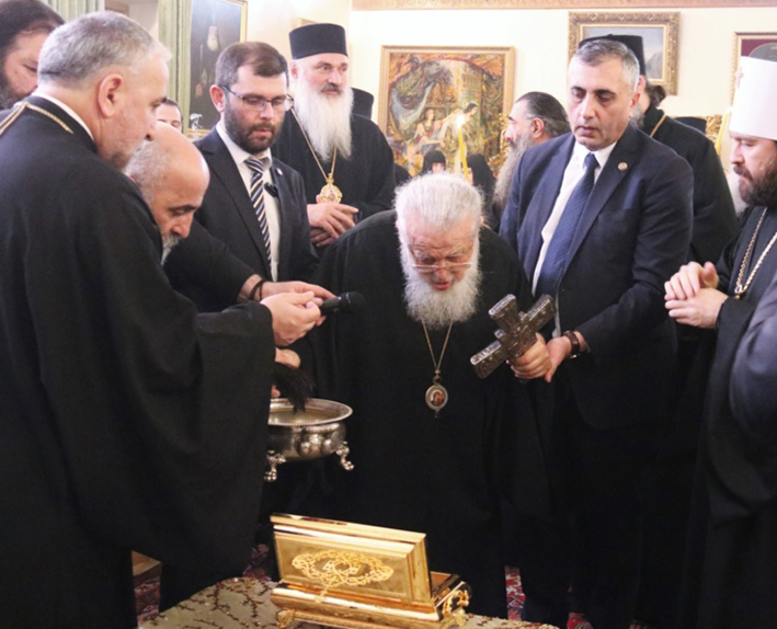 საპატრიარქოს ინფორმაციით, რუსეთიდან საქართველოში წმინდა აღმსარებელ თამარის წმინდა ნაწილები ჩამოაბრძანეს
