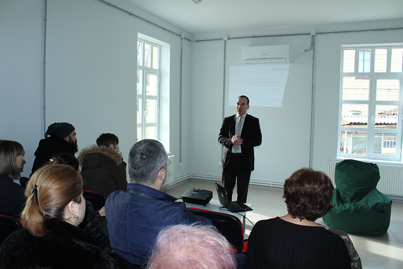 თელავის ტექნოპარკში თანადაფინანსების გრანტების პროგრამის პრეზენტაცია გაიმართა