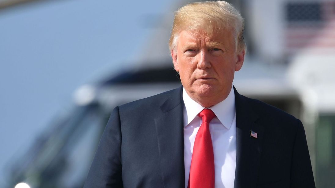 Trump urges supporters to send “bricks” to Democrats
