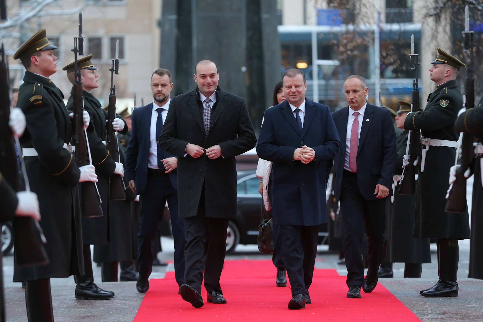 Georgian, Lithuanian PMs meet in Lithuania