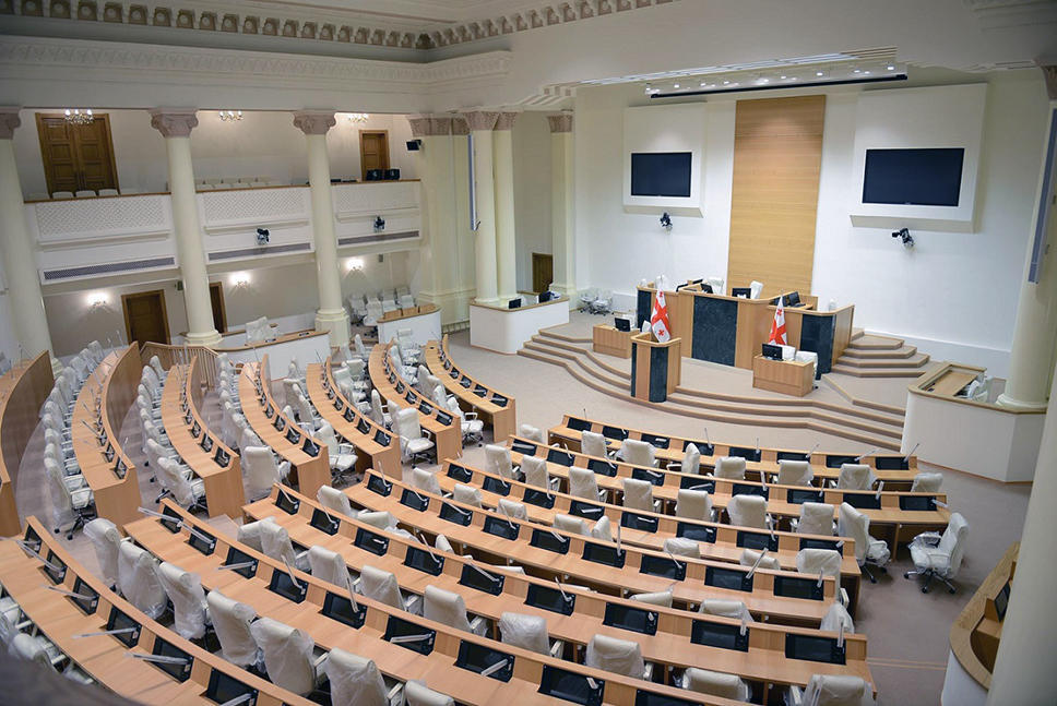 Parliament’s Plenary Room to be named after Georgia’s first President