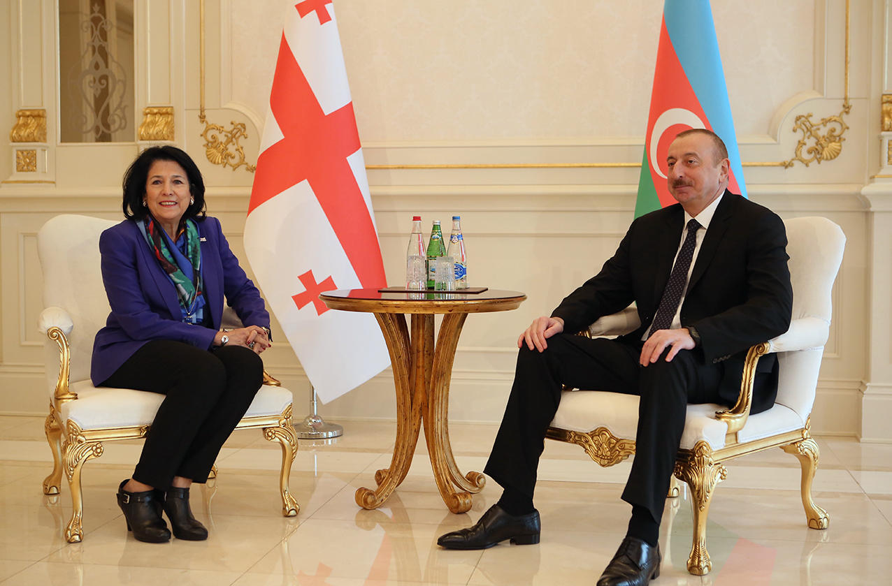 სალომე ზურაბიშვილსა და ილჰამ ალიევს შორის სატელეფონო საუბარი შედგა
