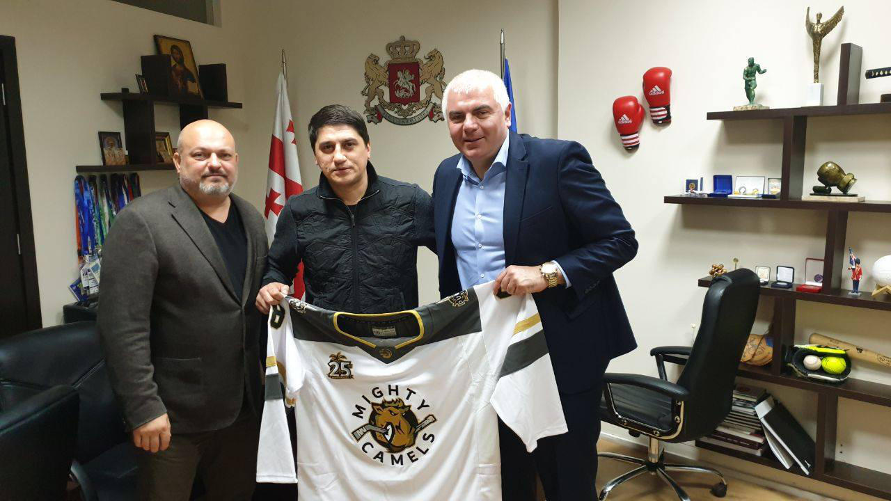 არაბთა გაერთიანებული საამიროების ყინულის ჰოკეის ლიგის პრეზიდენტი საქართველოს განათლების  მინისტრის მოადგილეს შეხვდა