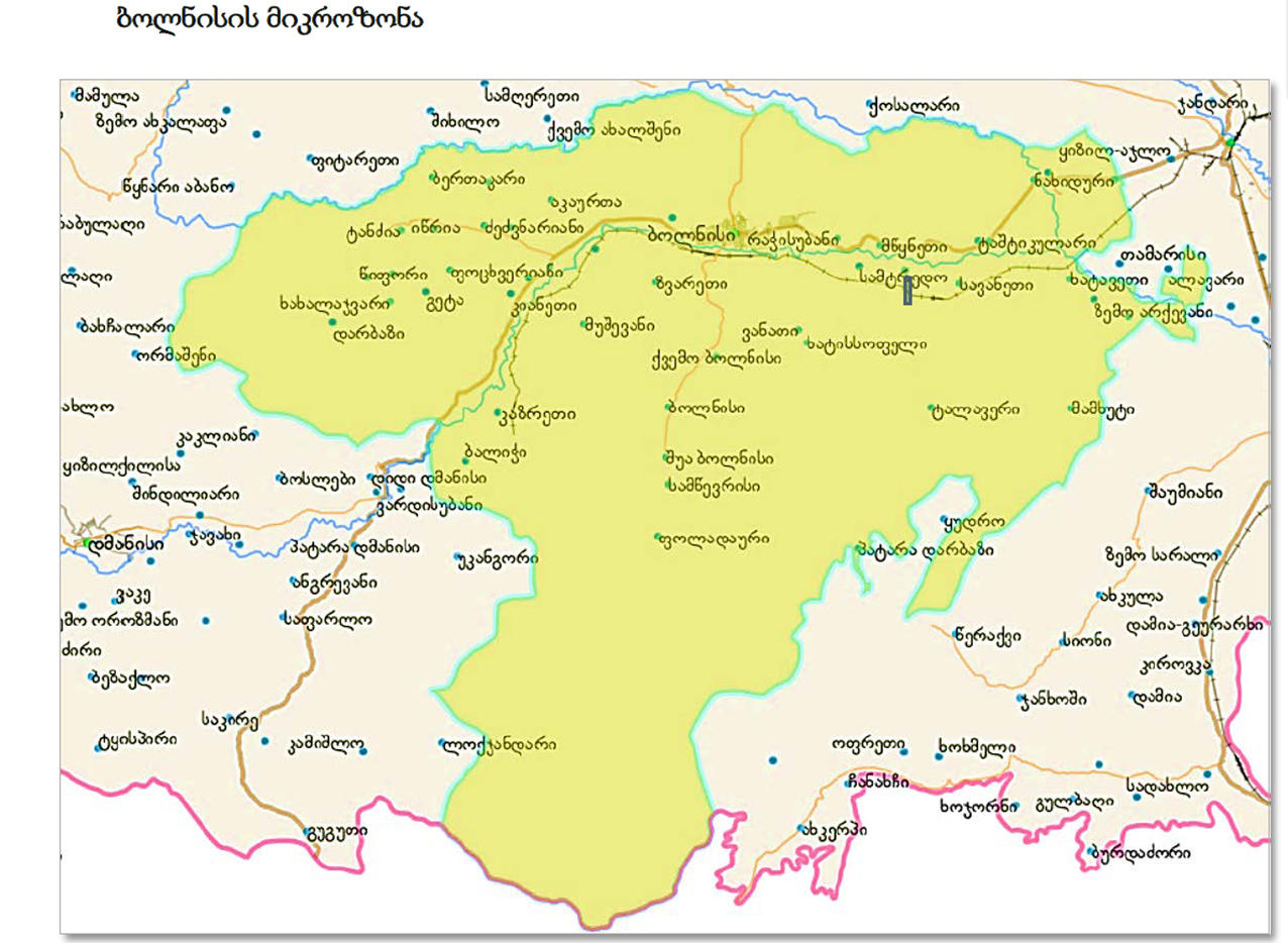 "Bolnisi" -  new Georgian appellation wine