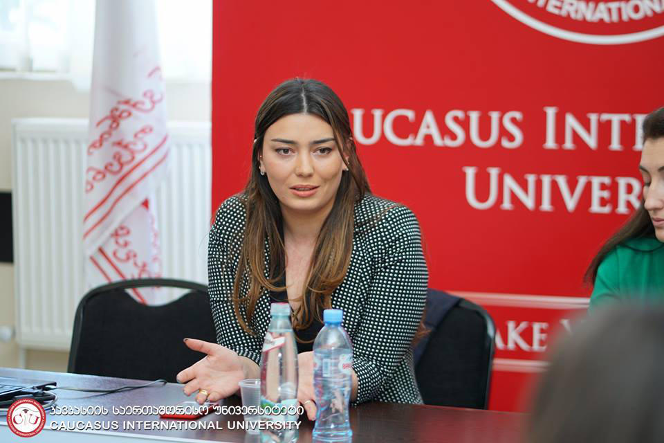 კავკასიის საერთაშორისო უნივერსიტეტში სტუდენტებისთვის მასტერკლასი გაიმართა