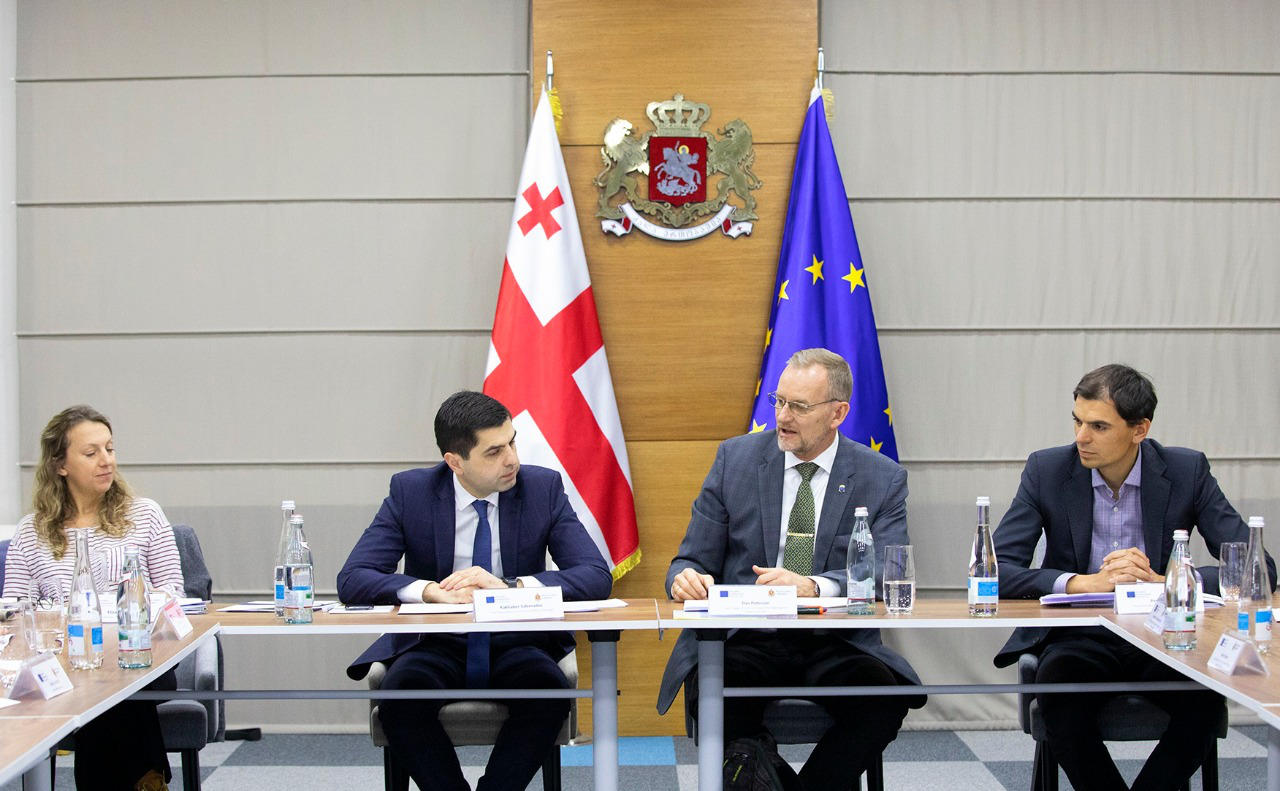 შსს-ში პროექტის „ტექნიკური დახმარება ორგანიზებული დანაშაულის წინააღმდეგ ბრძოლაში“ მმართველი საბჭოს შეხვედრა გაიმართა