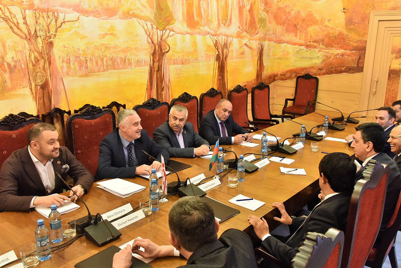 ზვიად ძიძიგური აზერბაიჯანის   დიასპორასთან მუშაობის სახელმწიფო კომიტეტის თავმჯდომარეს, ფუად მურადოვს შეხვდა