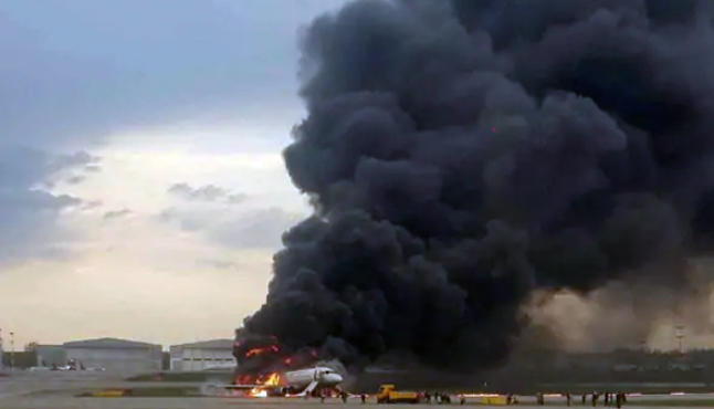 Death toll in fiery Russian plane crash climbs to 41