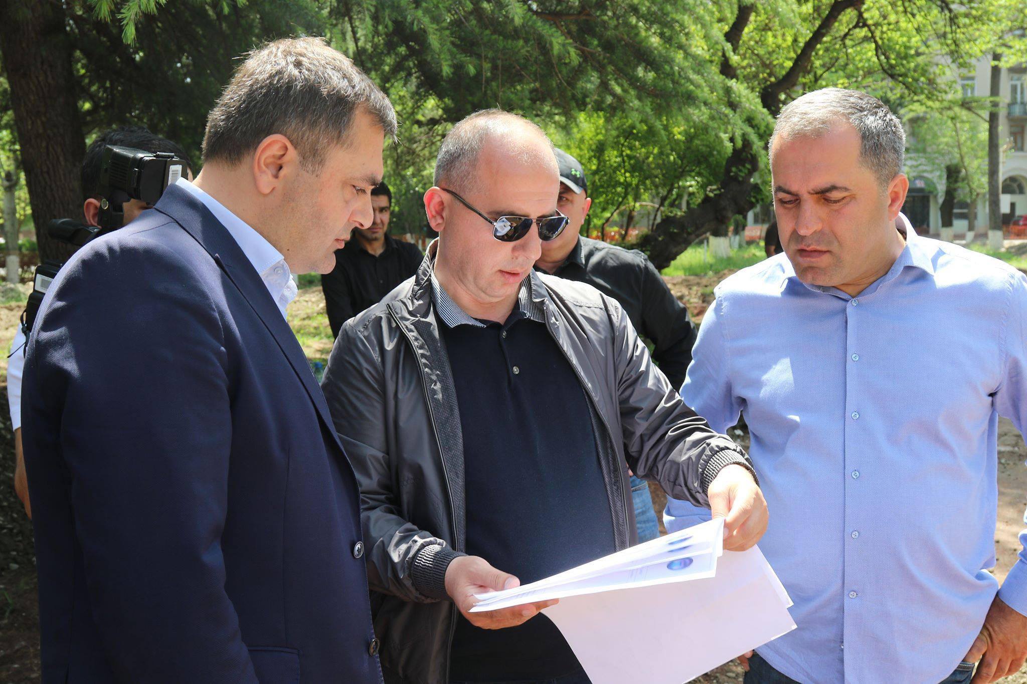 რუსთავში სკვერების რეაბილიტაციის ფართომასშტაბიანი პროექტები მიმდინარეობს