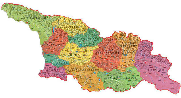ოკუპირებული „სამხრეთ ოსეთის“ ე.წ. საელჩო ქართულ პროდუქციაზე საქართველოს რუკის არსებობას აპროტესტებს