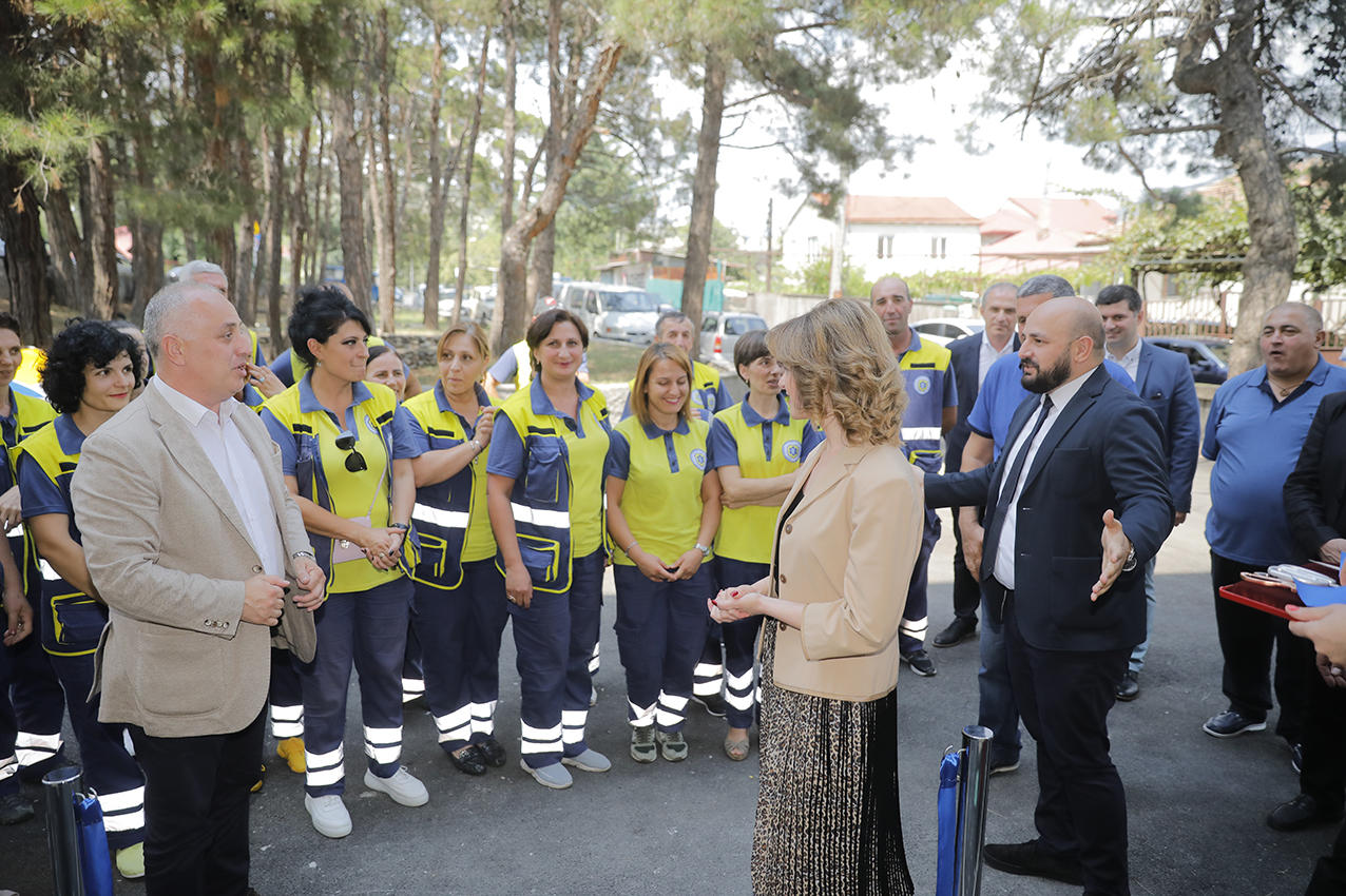მცხეთის სასწრაფო-სამედიცინო დახმარების ცენტრს ახალი შენობა გადაეცა