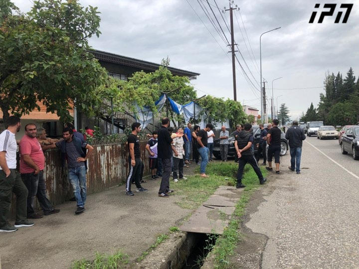 სამტრედიაში, ავტობანის მშენებლობაზე დასაქმებულები გაიფიცნენ