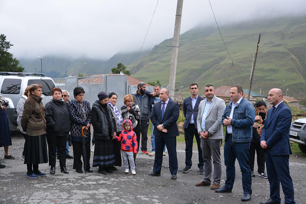 ცენტრალური და ადგილობრივი ხელისუფლების წარმომადგენლებმა სიონის, არშისა და გარბანის მოსახლეობისთვის პრიორიტეტული საკითხები მოისმინეს