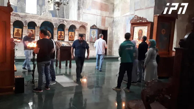 Настоятель Кинцвисского монастыря о проходящих в храме работах – Ничего ценного, древнего и значительного не заменено, наоборот, обновлено и стало лучше