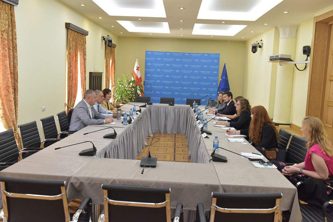 ფრაქცია „ქართული ოცნების“ წარმომადგენლები აშშ-ის კონგრესის  საგარეო ურთიერთობათა კომიტეტის აპარატის დელეგაციას შეხვდნენ