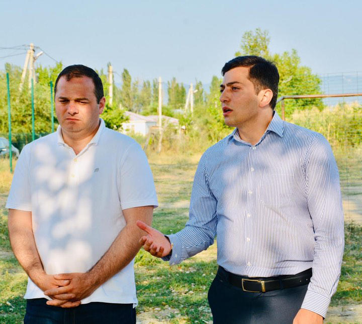 ზაზა გაბუნია, მარიამ ჯაში და დიმიტრი ხუნდაძე, წეროვანში, წილკანსა და ფრეზეთში დევნილებს შეხვდნენ