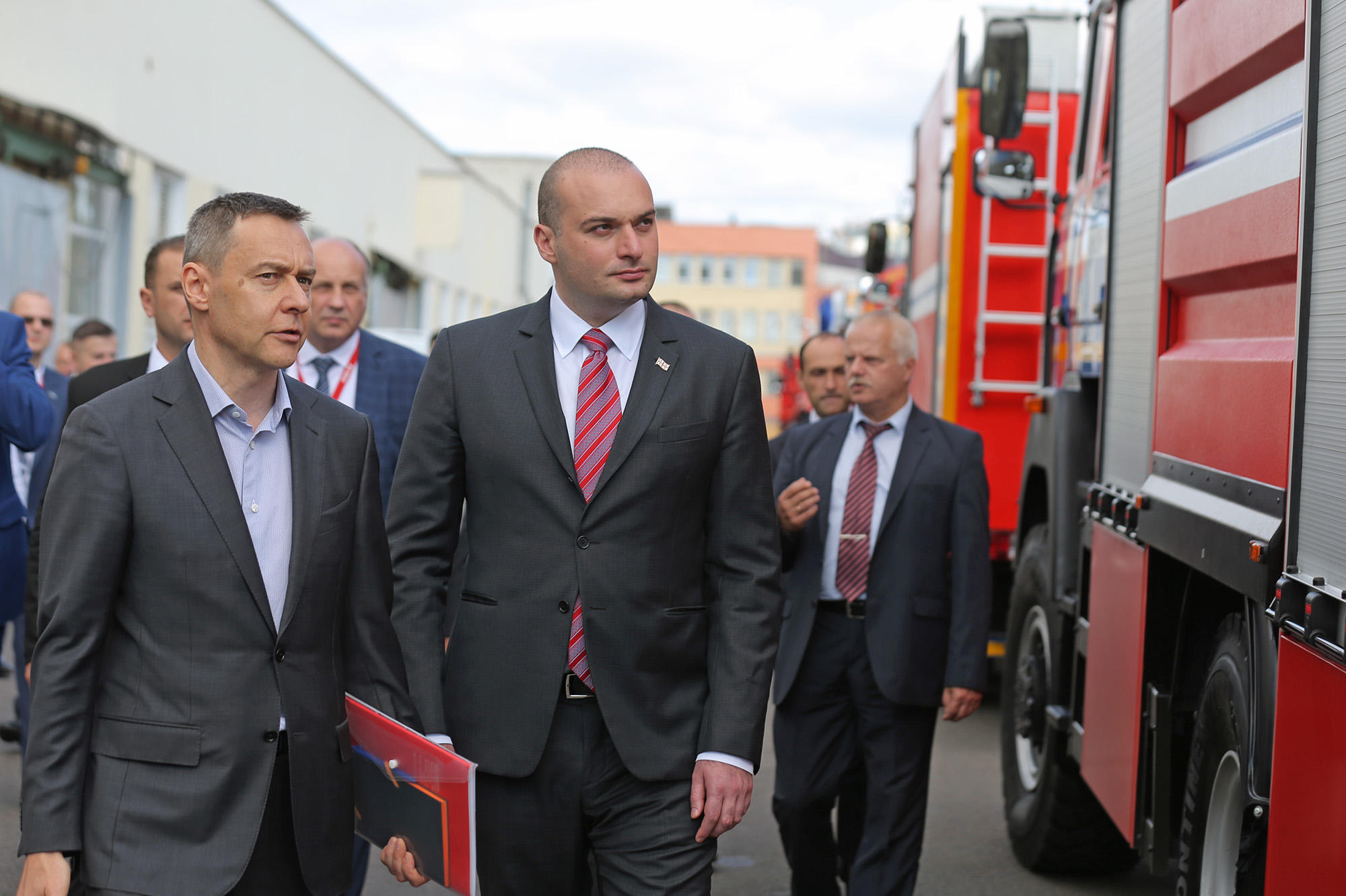 მამუკა ბახტაძე მინსკის საავტომობილო ქარხანაში იმყოფებოდა