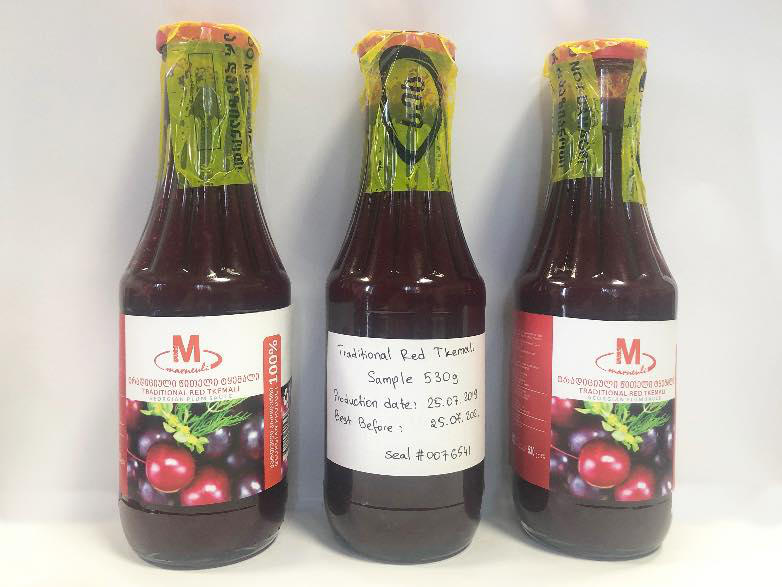 მარნეულის სასურსათო ქარხანამ თავისი წარმოების წითელი ტყემალი შემოწმებისთვის გერმანიაში გააგზავნა