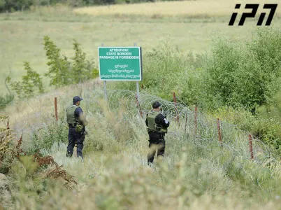 სუს-ი - ხურვალეთის მიმდებარე ოკუპირებულ ტერიტორიაზე, რუსეთის საოკუპაციო ძალების წარმომადგენლებმა უკანონო ინსტალაცია აღმართეს