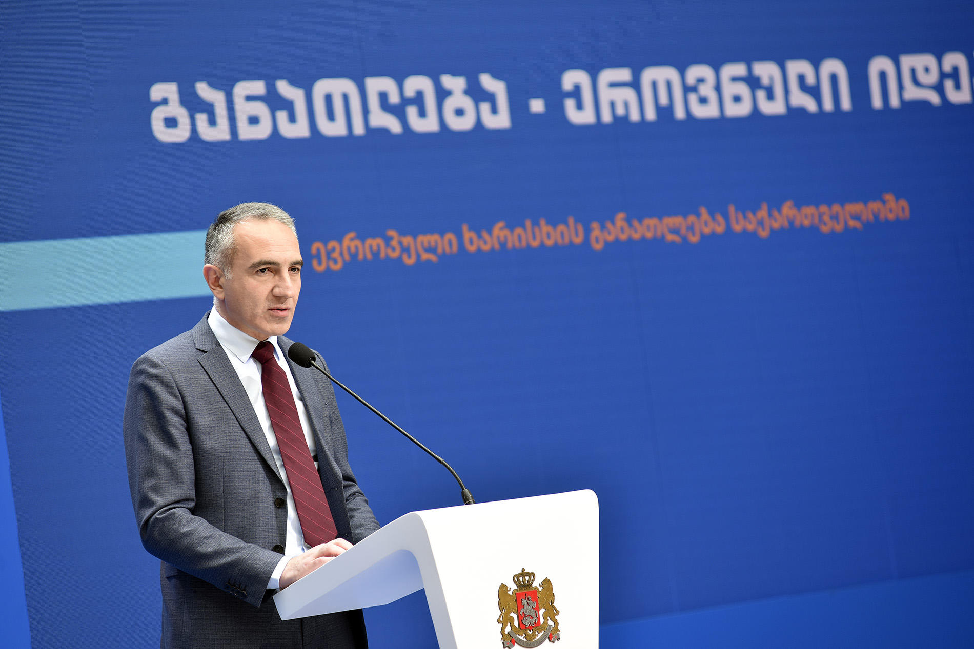 მიხეილ ბატიაშვილი - ევროპული ხარისხი განათლების სფეროში - ეს ჩვენი სტრატეგიაა