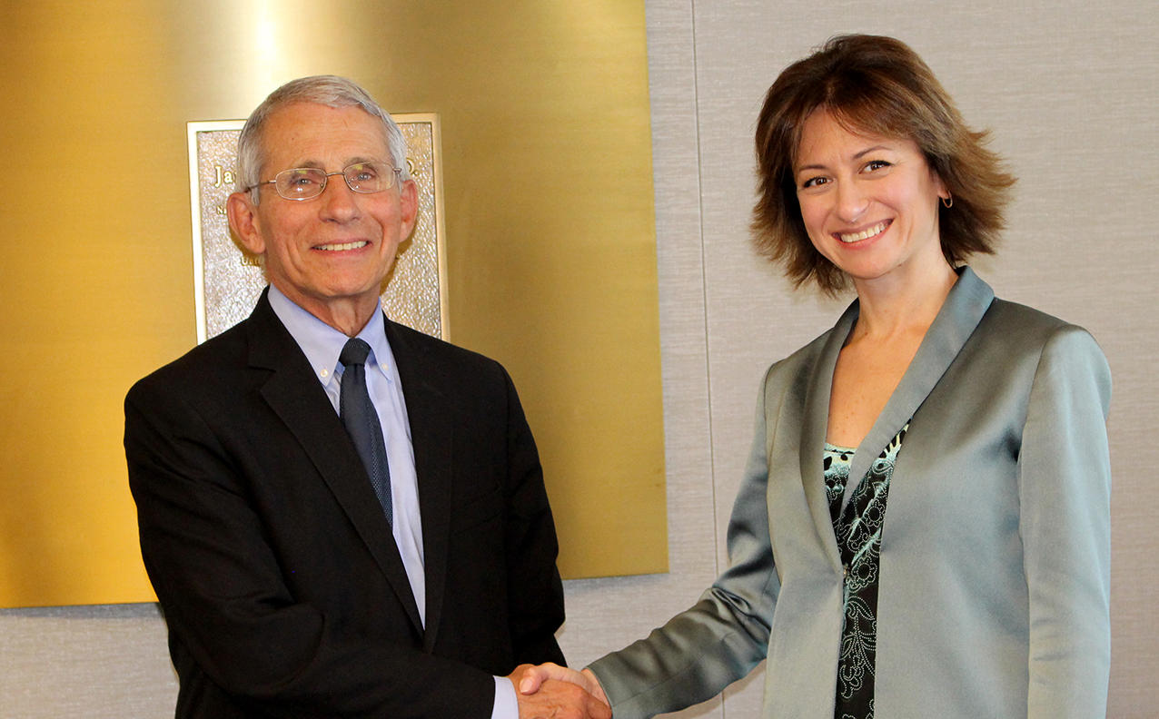 ეკატერინე ტიკარაძე აშშ-ს ნაციონალური ჯანდაცვის ინსტიტუტის ხელმძღვანელებს შეხვდა