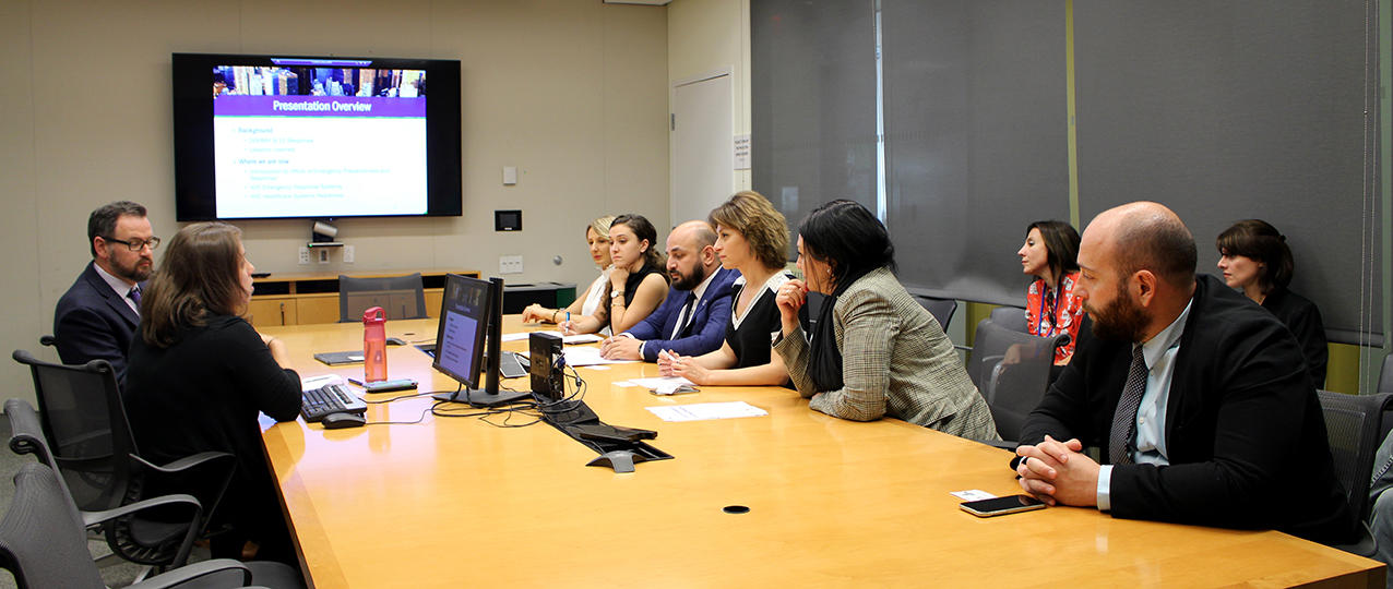 ეკატერინე ტიკარაძემ ნიუ-იორკის საგანგებო მზადყოფნისა და მასზე რეაგირების ოფისის წარმომადგენლებთან შეხვედრა გამართა