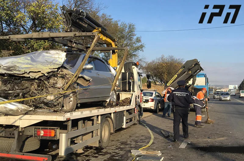 По данным за январь-август, в Грузии произошло 3 764 ДТП, во время которых 314 человек погибли и 5 212 пострадали