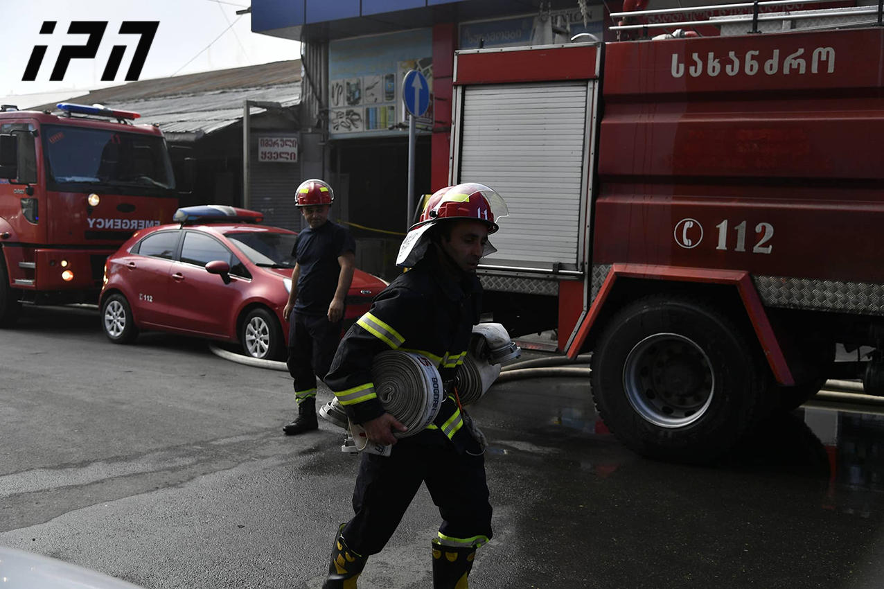 В торговом центре «Кидобани» произошел пожар