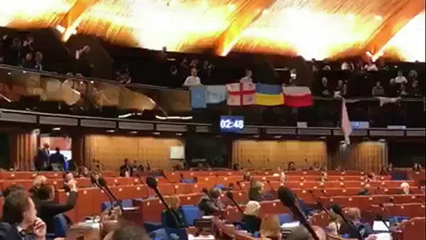 Russian deputy accuses Ukraine, Georgia of thwarting Peter Tolstoy’s speech in PACE