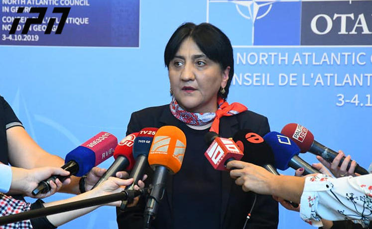 ირმა ინაშვილი - წლებია ნატო გვეუბნება, რომ მისი კარი ღიაა, მაგრამ არავინ გვეუბნება ვადას