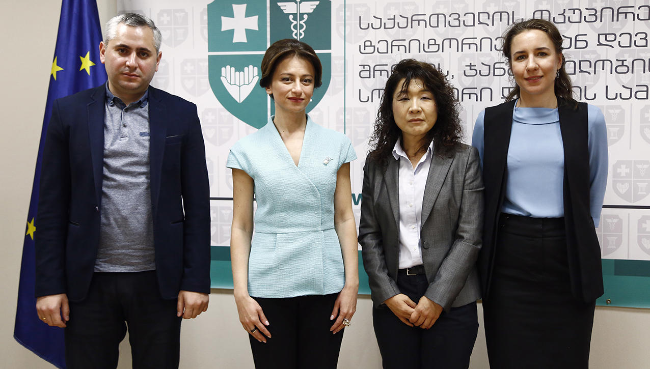 ჯანდაცვის მინისტრი გაერო-ს ლტოლვილთა უმაღლესი კომისარიატის წარმომადგენელს შეხვდა