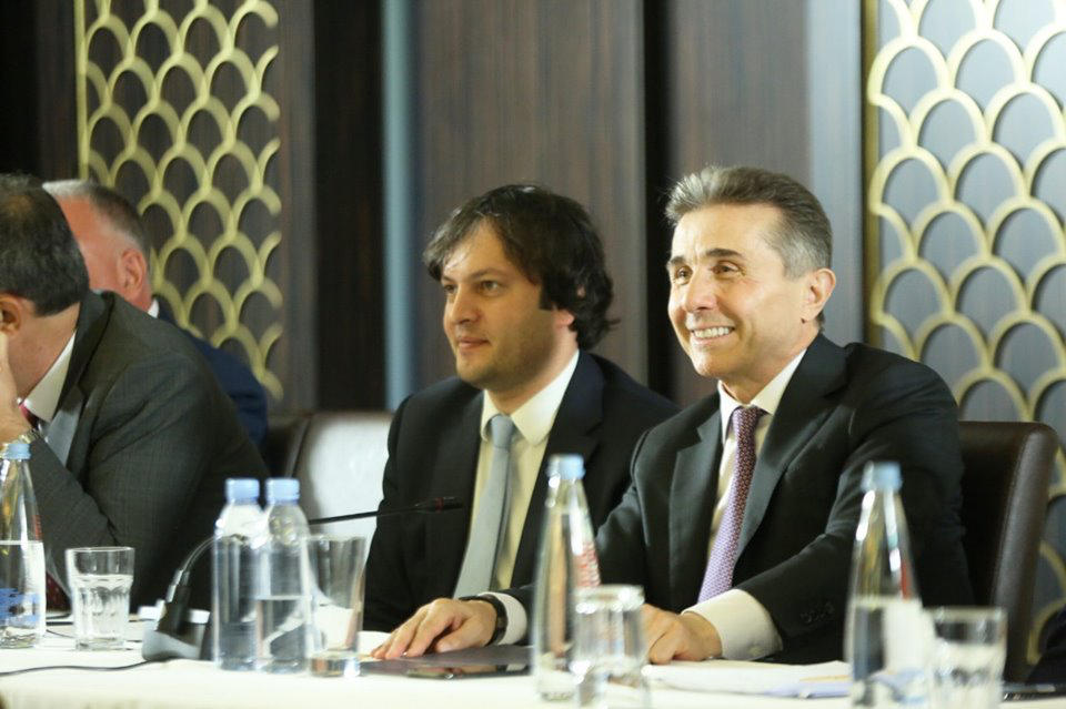ბიძინა ივანიშვილი ქვემო ქართლის რეგიონული ორგანიზაციების წარმომადგენლებს შეხვდა
