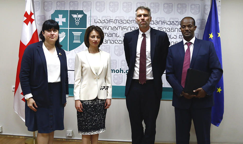 ეკატერინე ტიკარაძე  მსოფლიო ბანკის რეგიონალურ დირექტორს შეხვდა