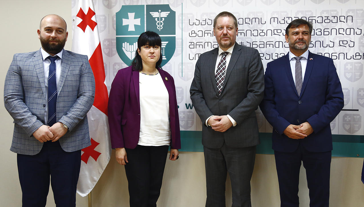 ზუგდიდის სკრინინგ ცენტრის გახსნასთან დაკავშირებით საქართველოს ჩეხეთის დელეგაცია ეწვია