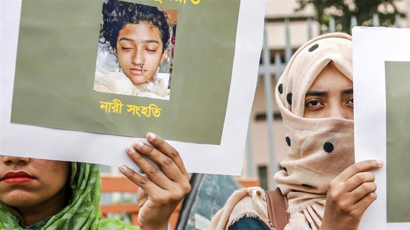 Nusrat Jahan Rafi: Death penalty for 16 who set student on fire