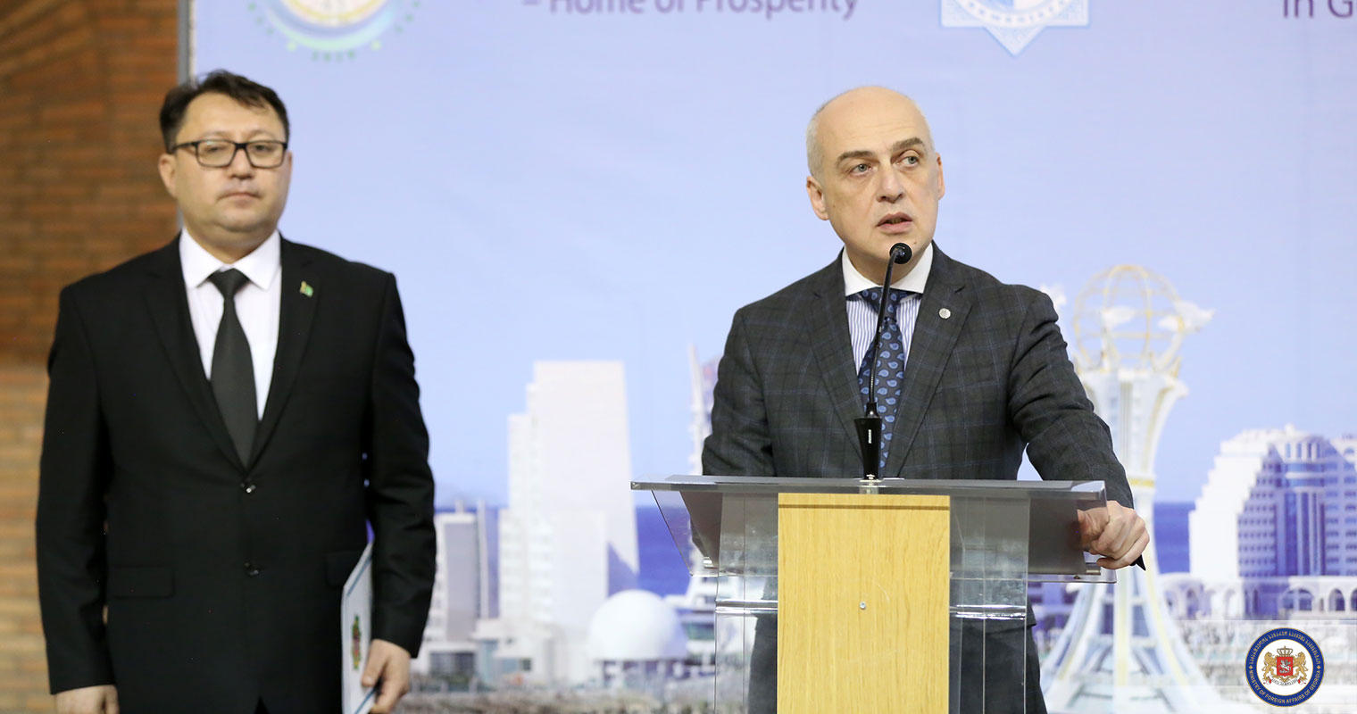 დავით ზალკალიანმა თურქმენ ხალხს დამოუკიდებლობის დღე მიულოცა