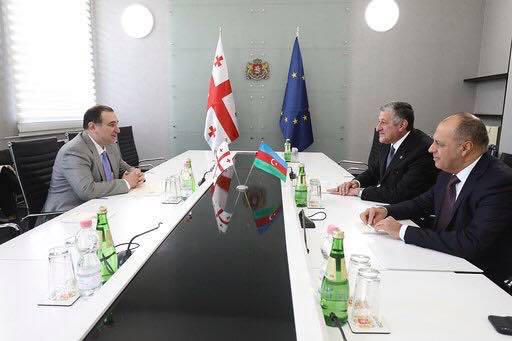 მიხეილ ჩხენკელმა აზერბაიჯანის ელჩსა და „სოკარ ჯორჯია პეტროლეუმის“ ხელმძღვანელს უმასპინძლა